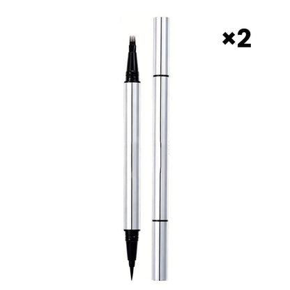 ⏰50% OFF⏰ Dual-Ended Waterproof Brow Pencil – Microblading Effect, Smudge-Proof, Beginner-Friendly, Natural Hair-Like Finish! 🖊️✨